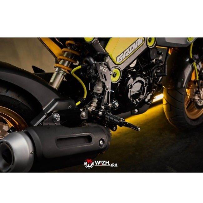 WIZH ウィズ BEV2 バックステップ グロム (21-) HONDA ホンダ ステップ 足回りの画像