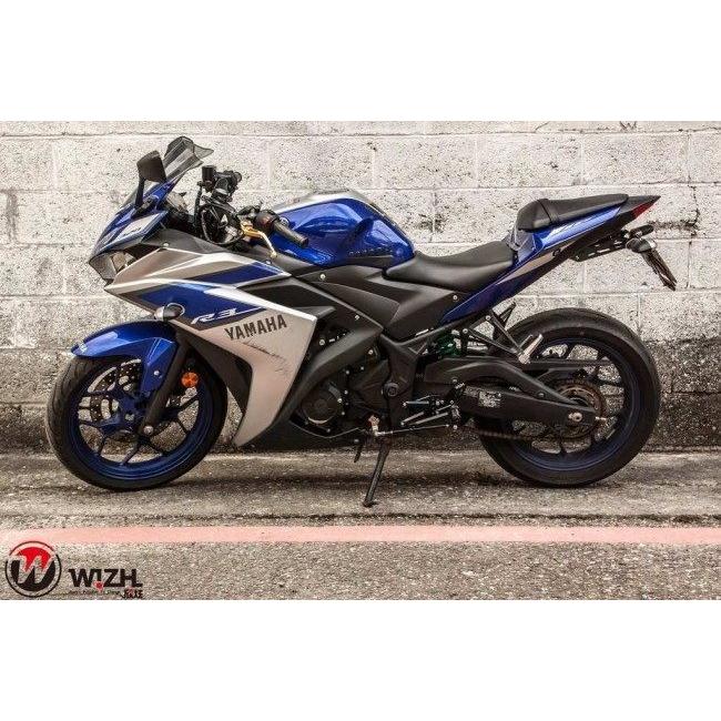 WIZH ウィズ BEV2 バックステップ YZF-R3/MT-03 ABS (15-) YZF-R3 MT-03 YAMAHA ヤマハ ステップ 足回りの画像