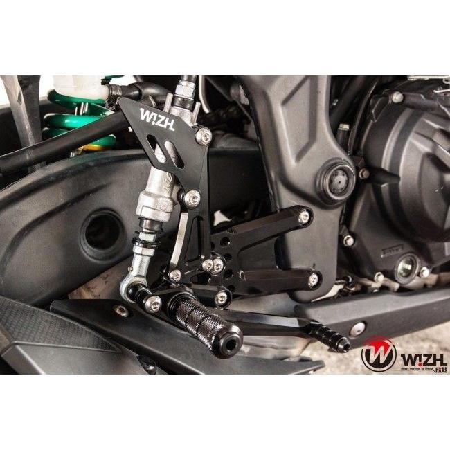 WIZH ウィズ BEV2 バックステップ YZF-R3/MT-03 ABS (15-) YZF-R3 MT-03 YAMAHA ヤマハ ステップ 足回りの画像