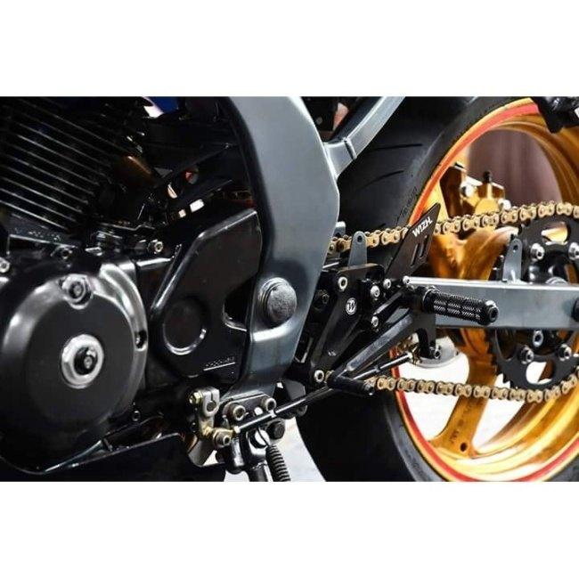 WIZH ウィズ BEV2 バックステップ FZR150 (90-98) YAMAHA ヤマハ ステップ 足回りの画像
