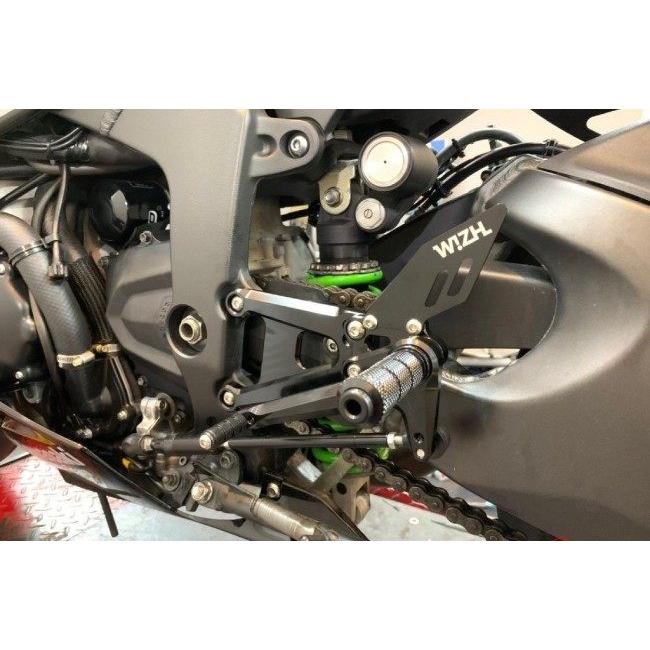 ウィズ（Karrimor） - WIZH ウィズ BEV2 うしろ側踏み板 ZX-6R QS (18-) KAWASAKI カワサキ 踏み板 足回転運動