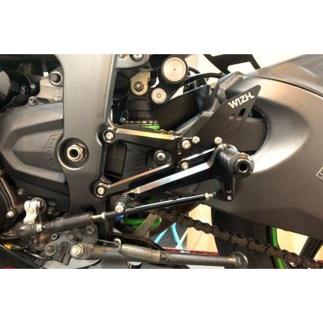 WIZH ウィズ BEV2 バックステップ ZX-6R QS (18-) KAWASAKI カワサキ