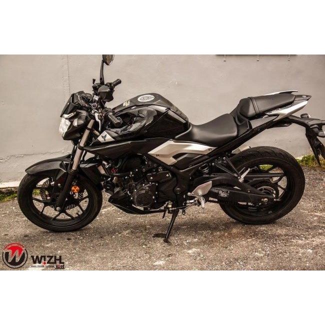 WIZH ウィズ RSBK SEMI バックステップ YZF-R3/MT-03 (15-) タイプ：追加なし YZF-R3 MT-03 YAMAHA ヤマハ ステップ 足回りの画像