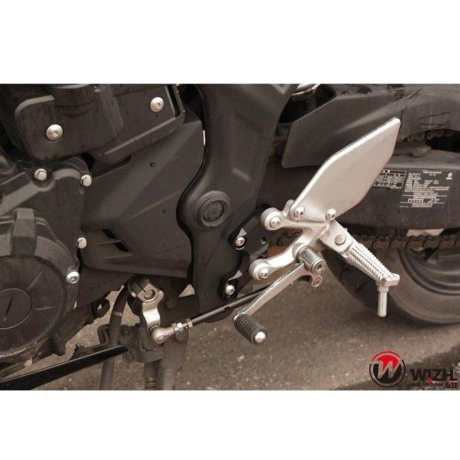 WIZH ウィズ RSBK SEMI バックステップ YZF-R3/MT-03 (15-) タイプ：追加なし YZF-R3 MT-03 YAMAHA ヤマハ ステップ 足回りの画像