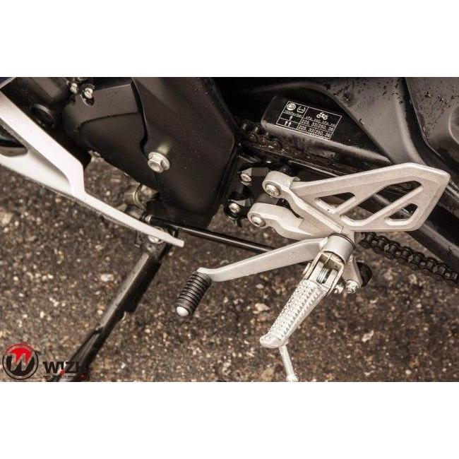 WIZH ウィズ RSBK SEMI バックステップ YZF-R15 V3 タイプ：追加なし YAMAHA ヤマハ ステップ 足回りの画像