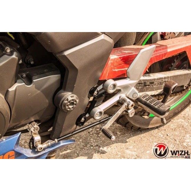WIZH ウィズ RSBK SEMI バックステップ T2/T3 タイプ：追加なし T2 T3 SYM ステップ 足回りの画像