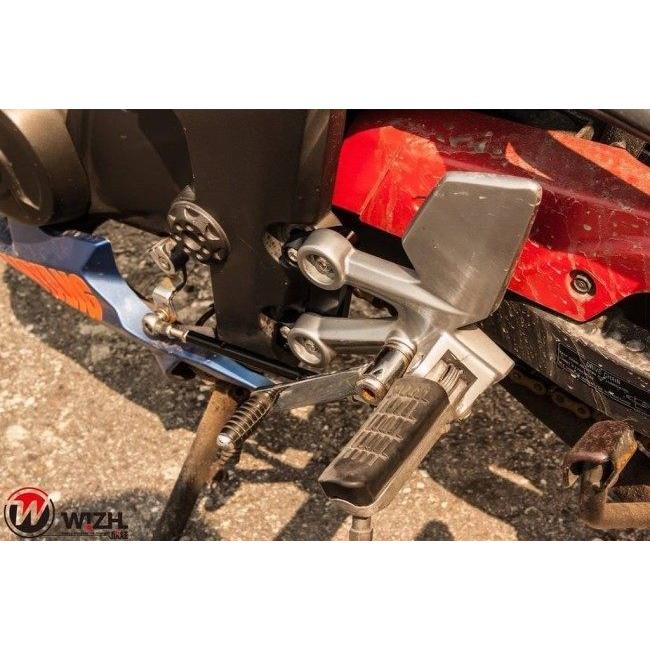 WIZH ウィズ RSBK SEMI バックステップ T2/T3 タイプ：追加なし T2 T3 SYM ステップ 足回りの画像