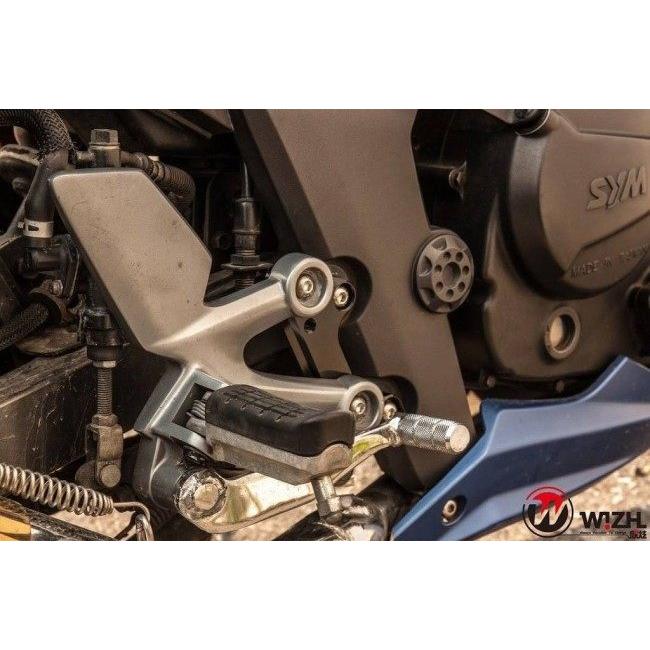 WIZH ウィズ RSBK SEMI バックステップ T2/T3 タイプ：追加なし T2 T3 SYM ステップ 足回りの画像