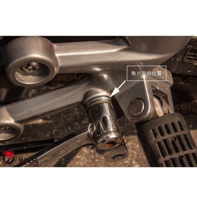 WIZH ウィズ RSBK SEMI バックステップ T2/T3 タイプ：追加なし T2 T3 SYM ステップ 足回りの画像