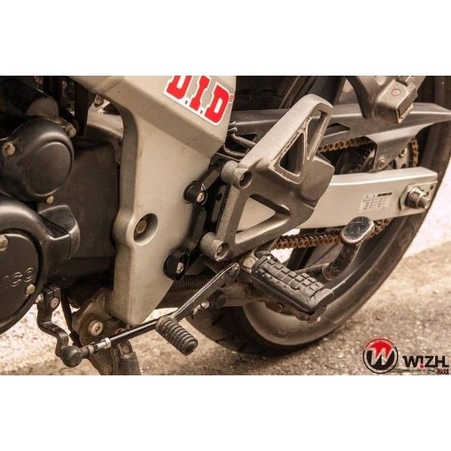 WIZH ウィズ RSBK SEMI バックステップ QUANNON 150 タイプ：追加なし Quannon KYMCO キムコ ステップ 足回りの画像