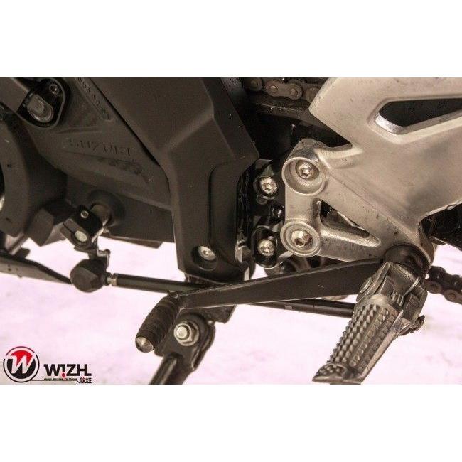 WIZH ウィズ RSBK SEMI バックステップ GSX-R150/S150 (17-) タイプ：追加なし GSX-R125 GSX-R150 GSX-S125 GSX-S150 SUZUKI スズキ ステップ 足回りの画像