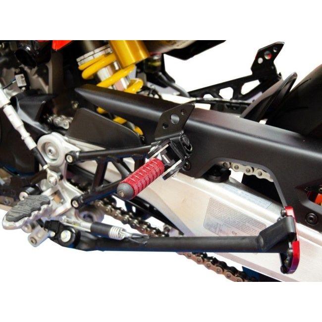 DUCABIKE (DBK) ドゥカバイク (ディービーケー) パッセンジャーペグ スポーツデザイン カラー：ブラック HYPERMOTARD 698 MONO RVE DUCATI ドゥカティ ステップ
