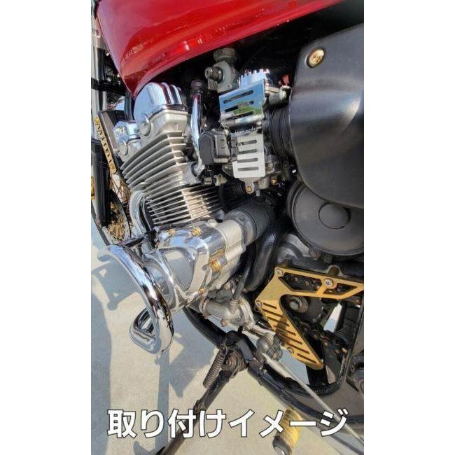 Hanasho CB400Four NC36メッキキャブカバーキャブレターカバー Hanasho CB400Four NC36メッキキャブカバーキャブレターカバー