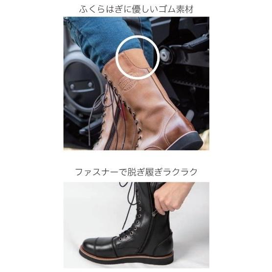 DEGNER レディース ブーツ 24.0㎝ DEGNER（デグナー） レディースセミロングブーツ サイズ：24.5(cm