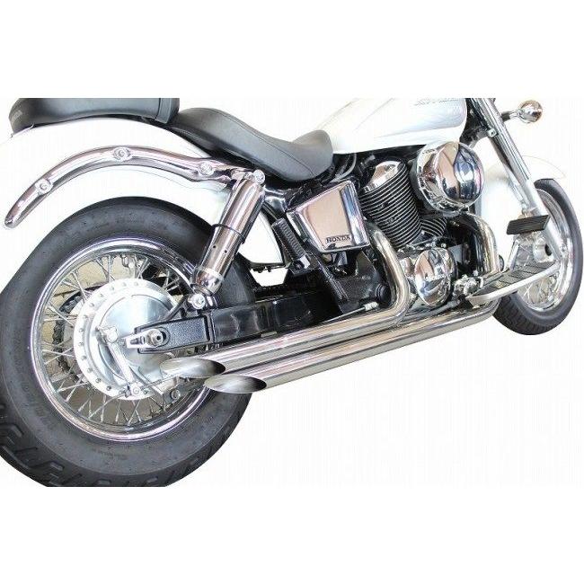 UーCP U-CP ユーシーピー スラッシュダウンマフラー シャドウ400 HONDA