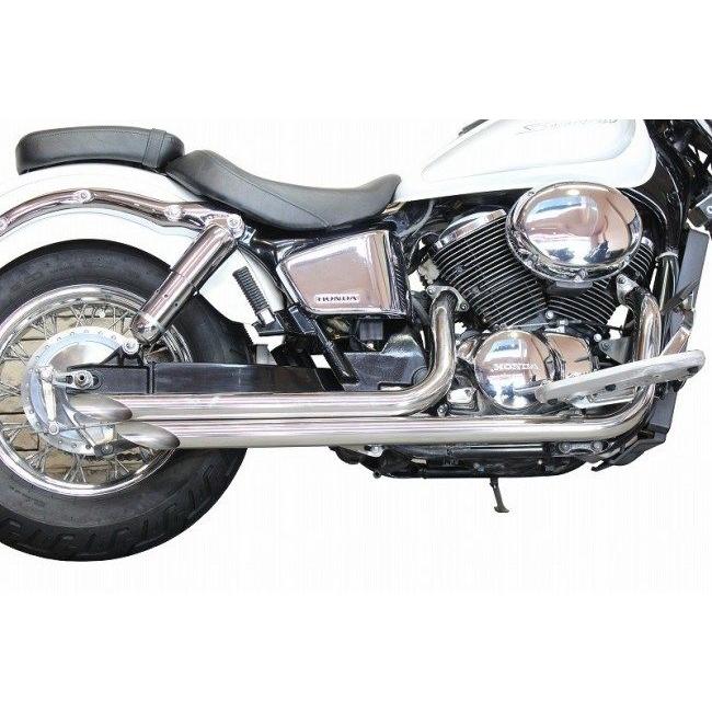 UーCP U-CP ユーシーピー スラッシュダウンマフラー シャドウ400 HONDA