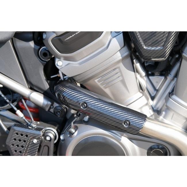 あや SPEEDRA スピードラ エキゾーストヒートガード 仕様：綾織り艶