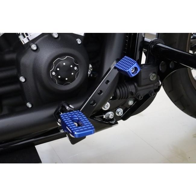 SPEEDRA - スピードラ リアブレーキレバーキット ペダル色合い：青味 / ペダル印字機：印字機B ソフテイル HARLEY-DAVIDSON ハーレーダビッドソン 足つき