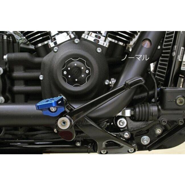 SPEEDRA - スピードラ リアブレーキレバーキット ペダル色合い：赤いこと / ペダル印字機：印字機B ソフテイル HARLEY-DAVIDSON ハーレーダビッドソン 足つき