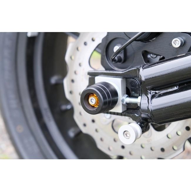 SPEEDRA スピードラ リアアクスルスライダー カラー：チタン X350 HARLEY-DAVIDSON ハーレーダビッドソン アクスルスライダー フレーム | SPEEDRA | 02