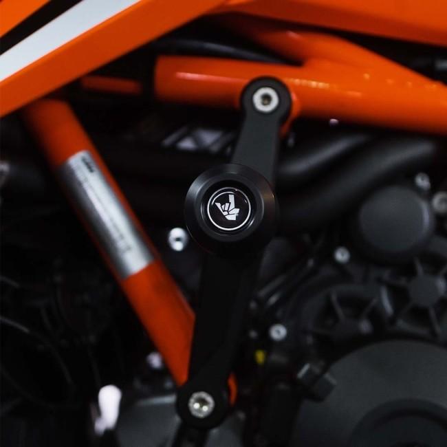 Bagoros Performance バゴロスパフォーマンス クラッシュボビン カラー：オレンジ Super Duke 1290 R EVO 1390 KTM エンジンスライダー・フレームスライダー_1