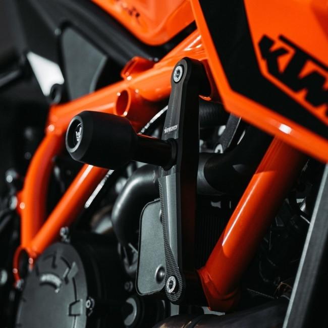 Bagoros Performance バゴロスパフォーマンス クラッシュボビン カラー：オレンジ Super Duke 1290 R EVO 1390 KTM エンジンスライダー・フレームスライダー_3