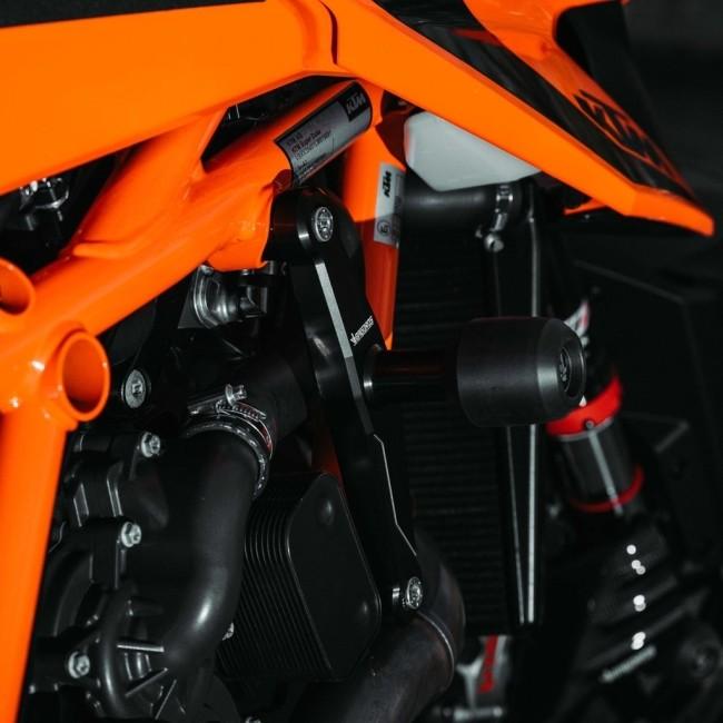 Bagoros Performance バゴロスパフォーマンス クラッシュボビン カラー：オレンジ Super Duke 1290 R EVO 1390 KTM エンジンスライダー・フレームスライダー_4