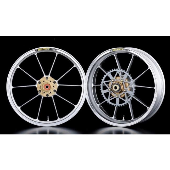ADVANTAGE アドバンテージ EXACTIIRACING 10 フル鍛造アルミホイール カラー：シルバー TZR250 YAMAHA ヤマハ ホイール ホイール関連 足回りの画像