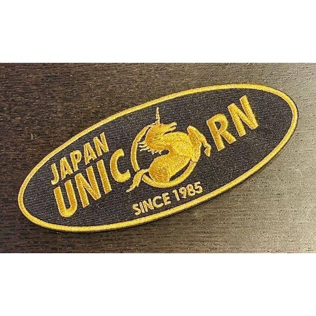 オリジナル　アイロン接着タイプ UNICORN JAPAN（ユニコーンジャパン） 旧ロゴワッペン タイプ