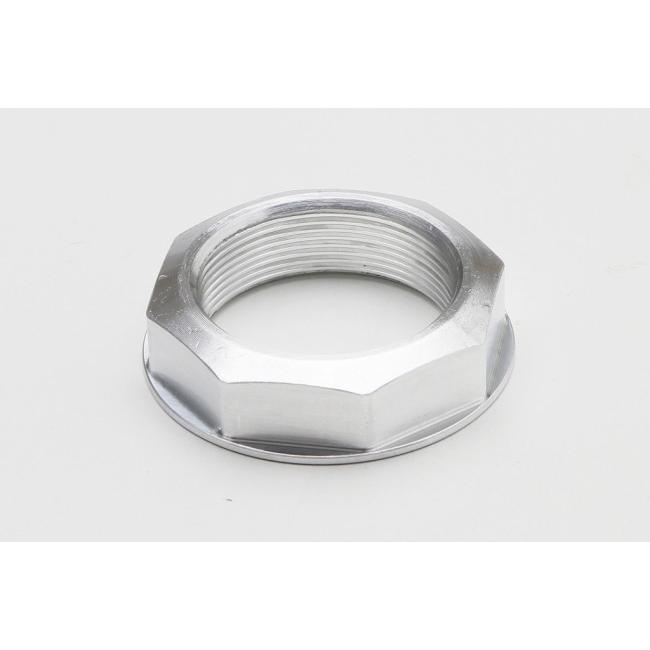 AELLA アエラ アルミ削り出しステムナット カラー：ポリッシュ S1000RR ZX-25R ZX-4R BMW KAWASAKI カワサキ ステムナット・ステムボルト ハンドル周辺パーツ | AELLA | 01