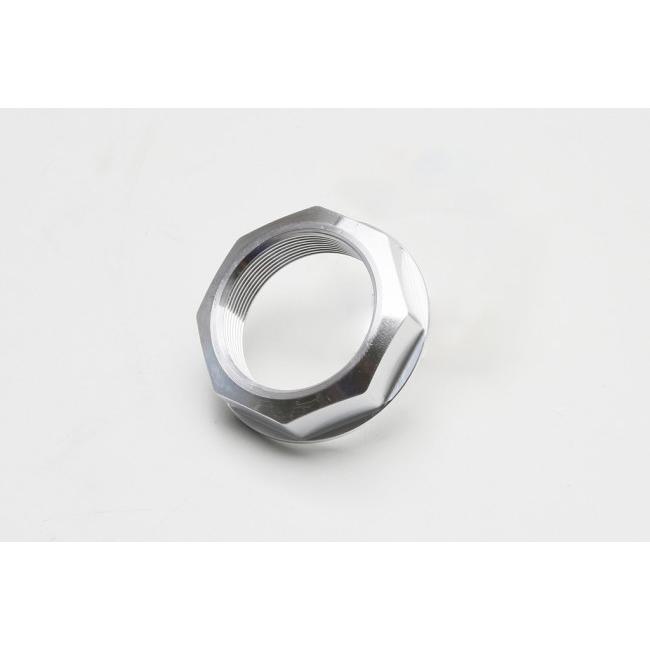 AELLA アエラ アルミ削り出しステムナット カラー：ポリッシュ S1000RR ZX-25R ZX-4R BMW KAWASAKI カワサキ ステムナット・ステムボルト ハンドル周辺パーツ | AELLA | 02