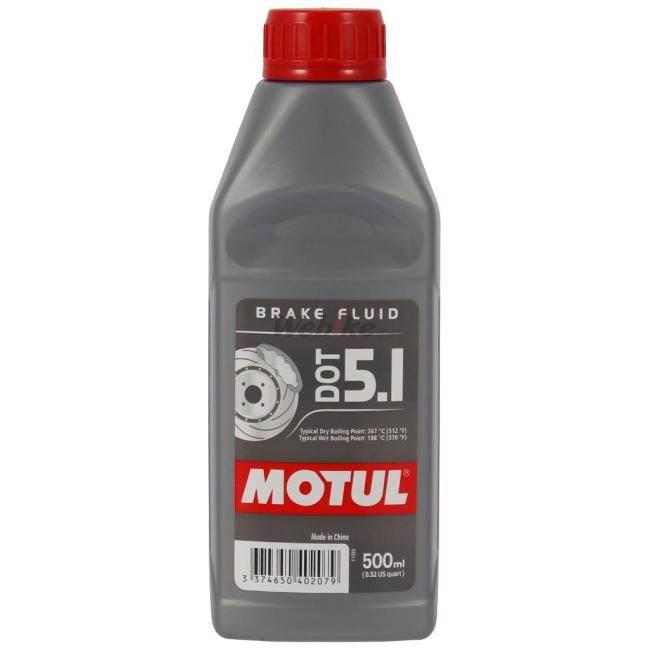 MOTUL モチュール 【ケース】DOT 5.1 BRAKE FLUID (DOT ブレーキフルード) 【0.5L×12】 ブレーキフルード・クラッチフルード ブレーキの画像