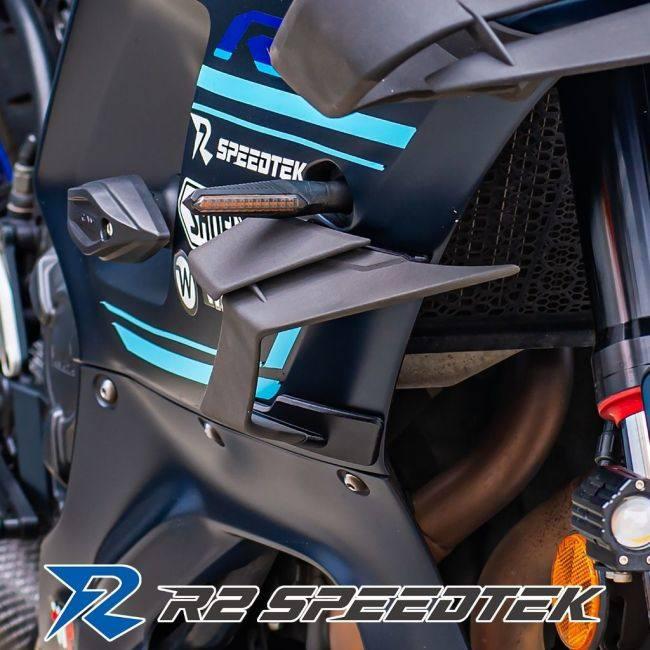 s.shop■2点目〜各100円引き R2 SpeedTek アールツースピードテック UMW サイドウイングレット YZF