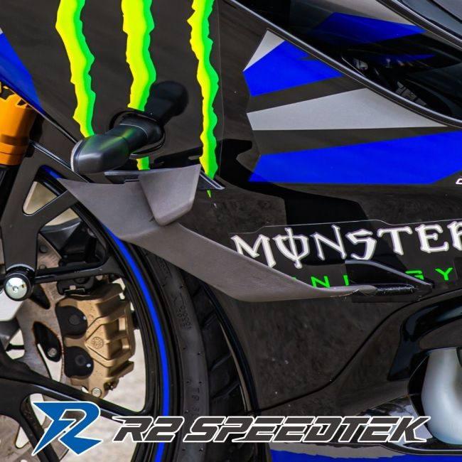 R2 SpeedTek アールツースピードテック UMW サイドウイングレット YZF