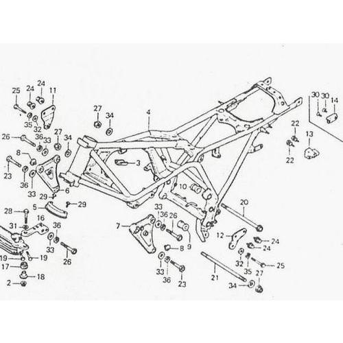 J’s ジェイズ CBX エンジンサイドカラーA・B CBX1000 HONDA ホンダ カラー・スペーサー・シム 外装 | ジェイズ | 01