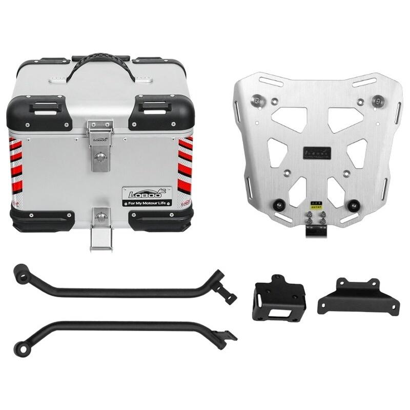 LOBOO ロブー TIBETシリーズ 36L トップケース ラック付き カラー