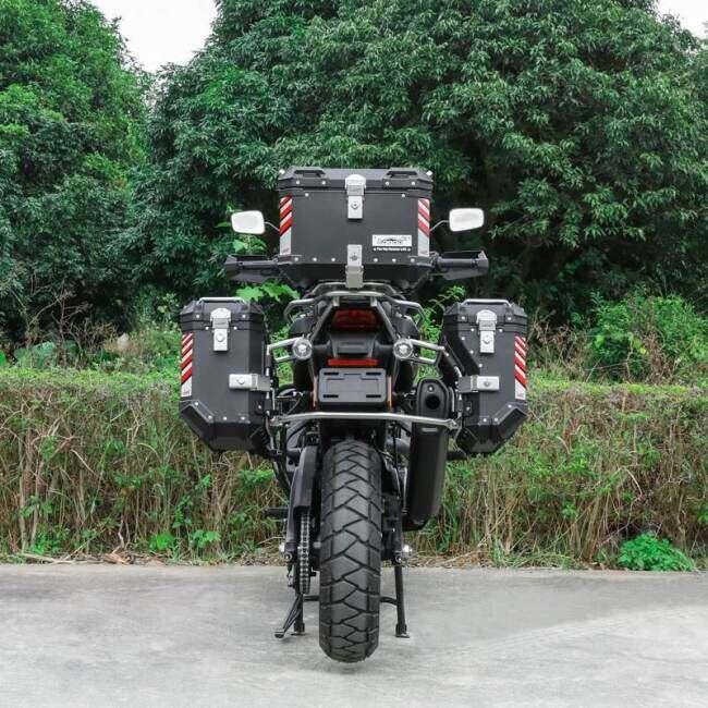 LOBOO ロブー PIKE TRACKERシリーズ 45L トップケース ラック付き カラー：ブラック PanAmerica1250 HARLEY-DAVIDSON ハーレーダビッドソン | ブランド登録なし | 04