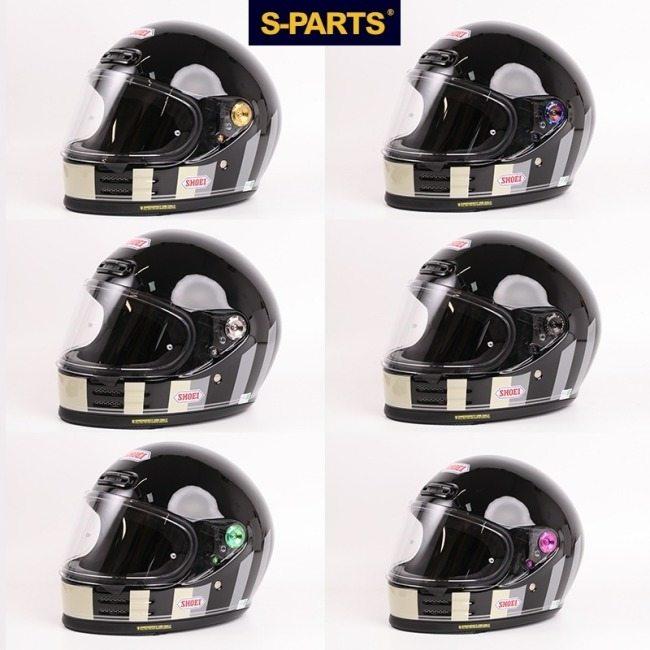 S-PARTS エスパーツ SHOEI GLAMSTER チタンナムワッシャーセット カラー：ブルー  その他ヘルメットオプション・補修部品 ヘルメット | ブランド登録なし | 04
