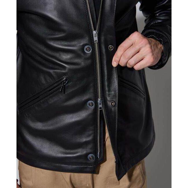 KADOYA カドヤ LEATHER COACH JACKET [K’S LEATHER＆K’S PRODUCT] サイズ：L レザージャケット ジャケット アパレル | カドヤ | 13