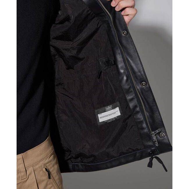 KADOYA カドヤ LEATHER COACH JACKET [K’S LEATHER＆K’S PRODUCT] サイズ：L レザージャケット ジャケット アパレル | カドヤ | 14