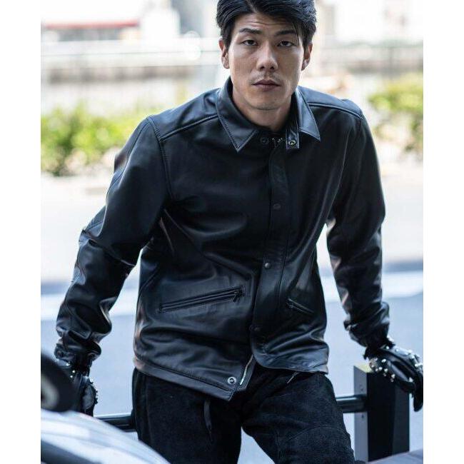 KADOYA カドヤ LEATHER COACH JACKET [K’S LEATHER＆K’S PRODUCT] サイズ：L レザージャケット ジャケット アパレル | カドヤ | 19
