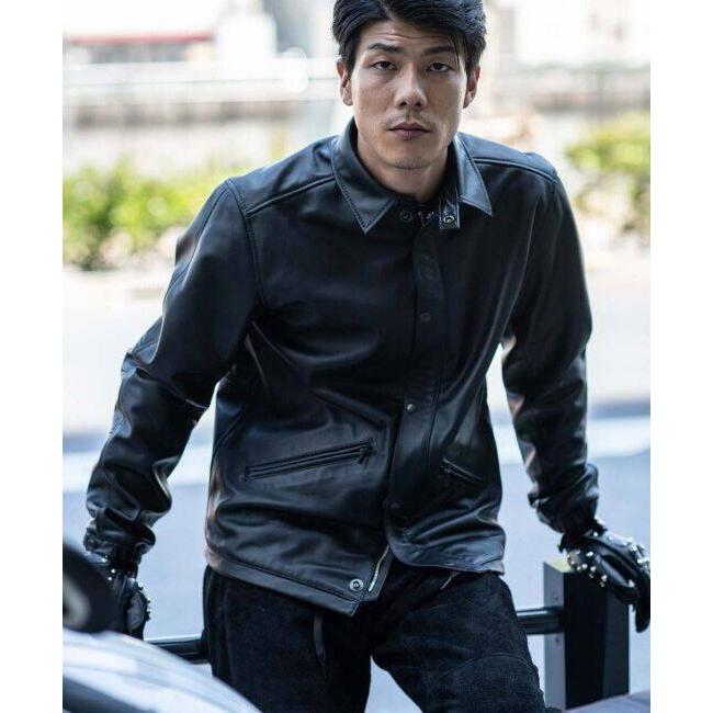 KADOYA カドヤ LEATHER COACH JACKET [K’S LEATHER＆K’S PRODUCT] サイズ：L レザージャケット ジャケット アパレル | カドヤ | 19