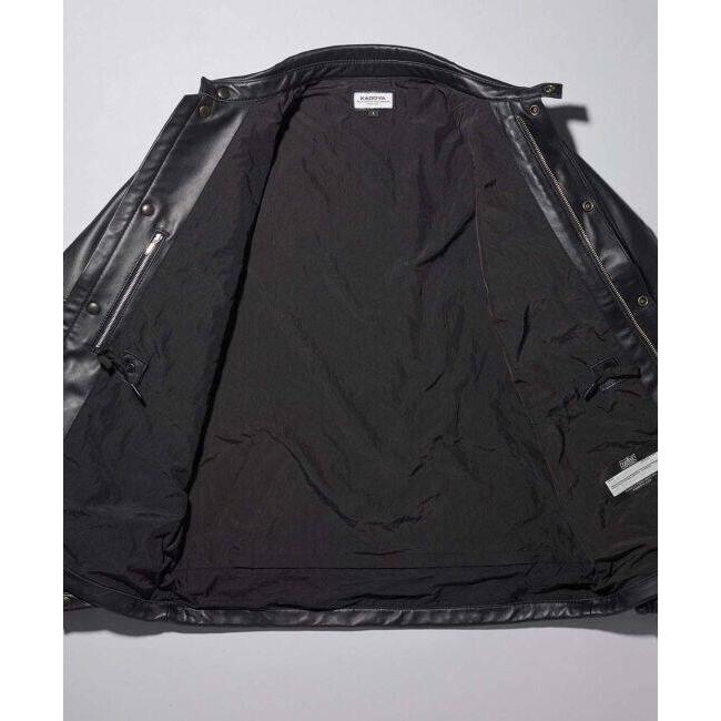 KADOYA カドヤ LEATHER COACH JACKET [K’S LEATHER＆K’S PRODUCT] サイズ：L レザージャケット ジャケット アパレル | カドヤ | 01
