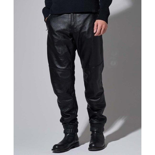 カドヤ（KADOYA） LEATHER JOGGER [K'S LEATHER＆K'S PRODUCT] サイズ