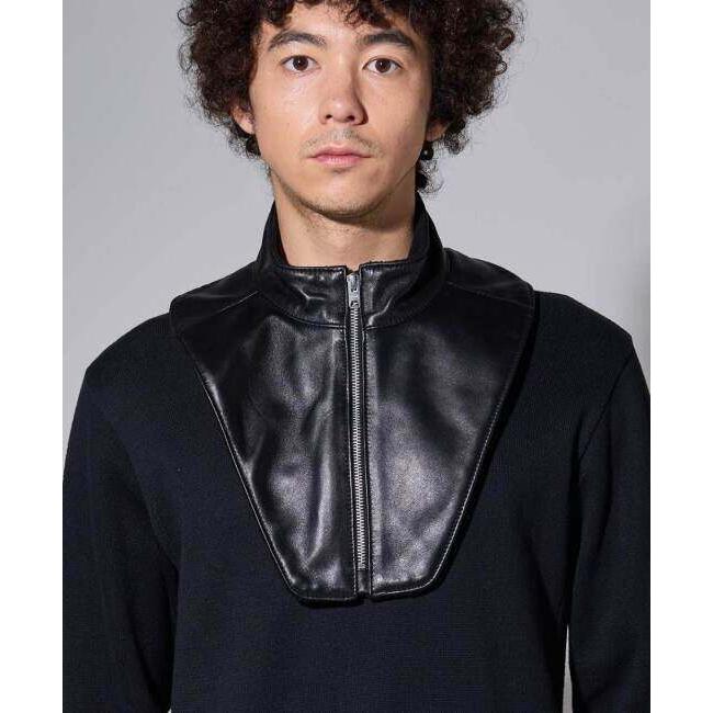 KADOYA カドヤ L-NECK WARMER-ZIP [K’S LEATHER＆K’S PRODUCT] ネックチューブ・ネックウォーマー アパレル | カドヤ | 02