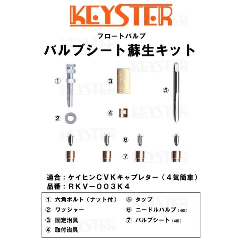 KEYSTER（キースター） バルブシート蘇生キット Zephyr(ゼファー