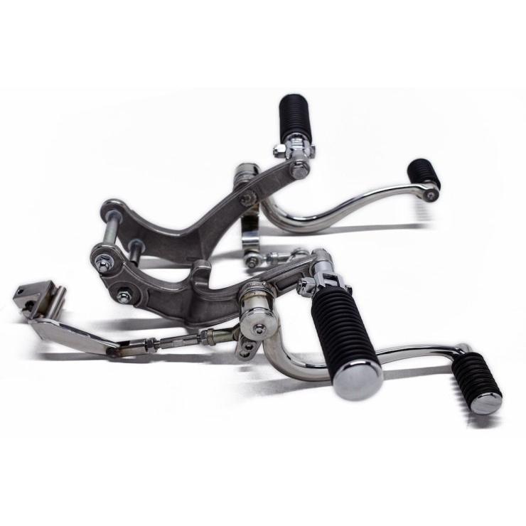 たぶんsr400用バックステップ WM（ダブルエム） バックステップキット SR400 SR500 YAMAHA ヤマハ