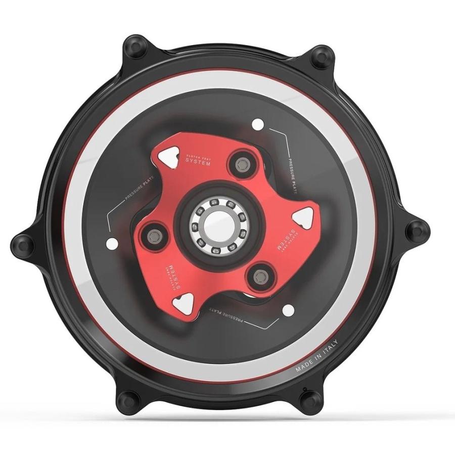 rizoma（リゾマ） クラッチカバー カラー：レッド DUCATI ドゥカティ