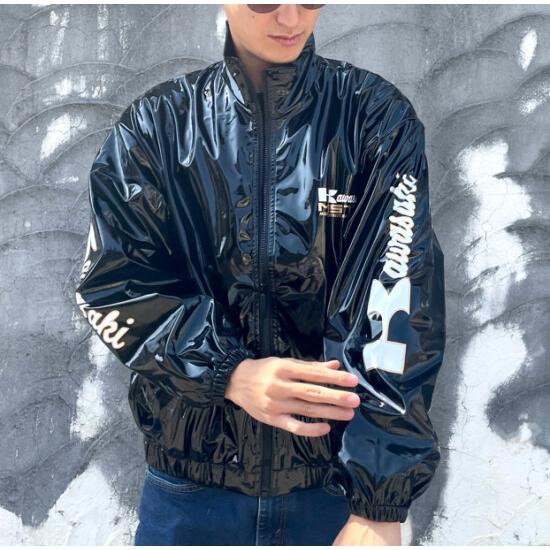 MISTY ミスティ KAWASAKI ブルゾン〈BLK／M-LL〉 サイズ：LL Kawasaki