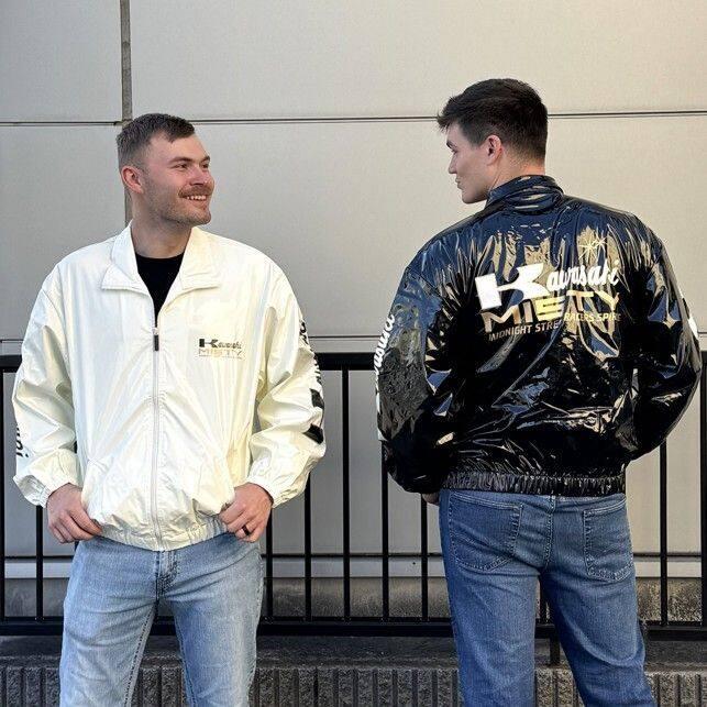 ミスティ MISTY KAWASAKI ブルゾン〈BLK／M-LL〉 サイズ：LL Kawasaki
